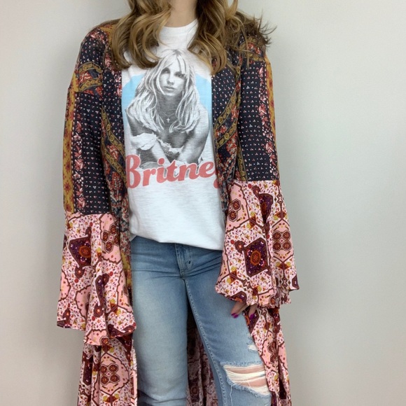 Mysterious Ways Kimono Duster S M L XL 1X 2X Umgee - Picture 6 of 8